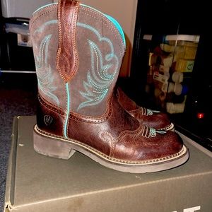 Womens 9.5 fatbaby heritage dapper boots